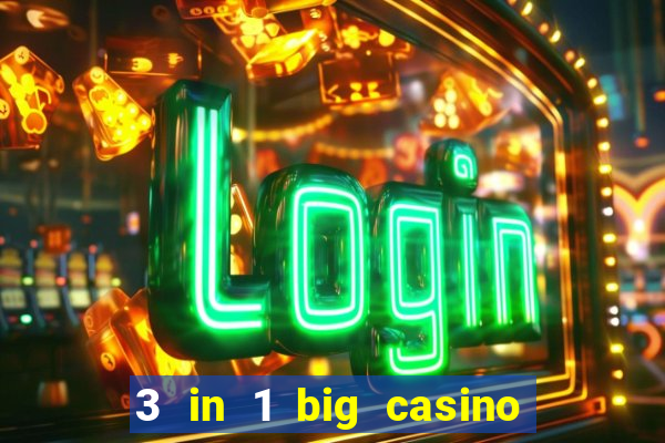 3 in 1 big casino game set