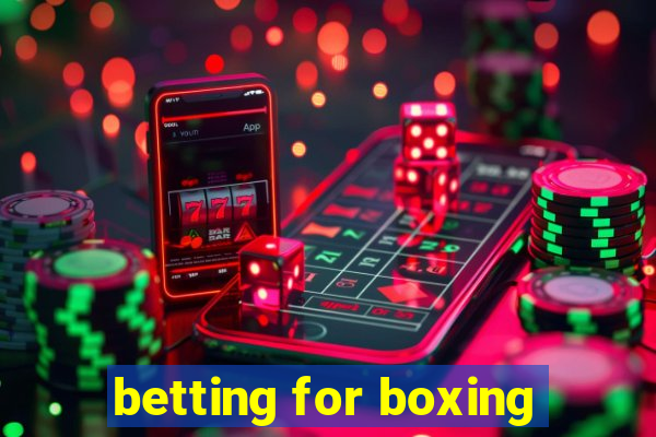 betting for boxing