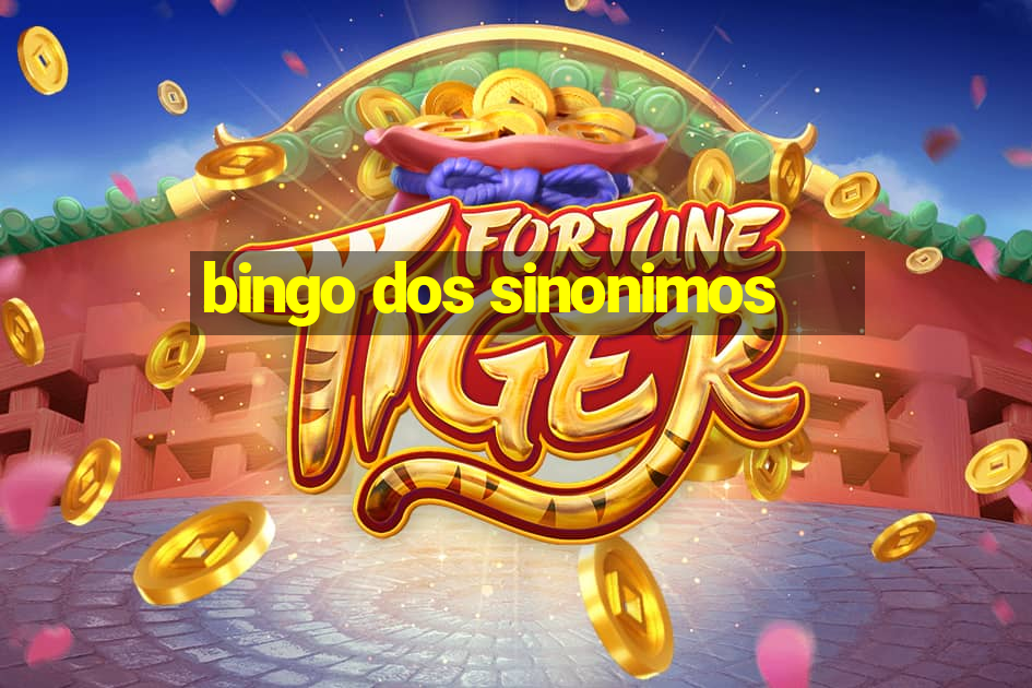 bingo dos sinonimos