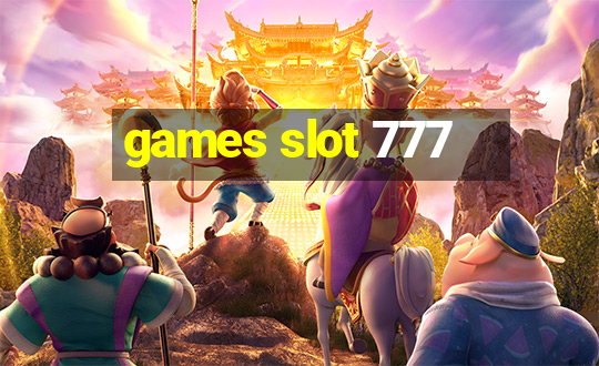 games slot 777