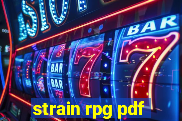 strain rpg pdf