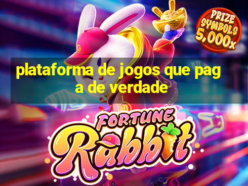 plataforma de jogos que paga de verdade