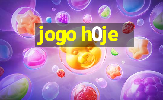 jogo h0je