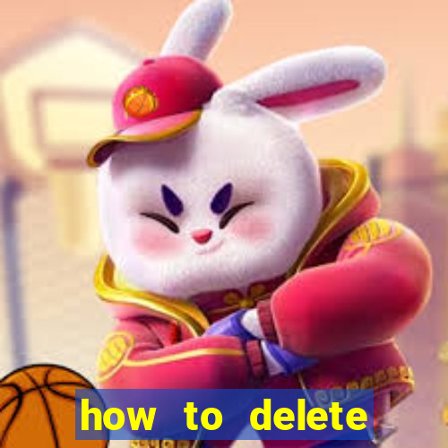 how to delete account in bingo plus