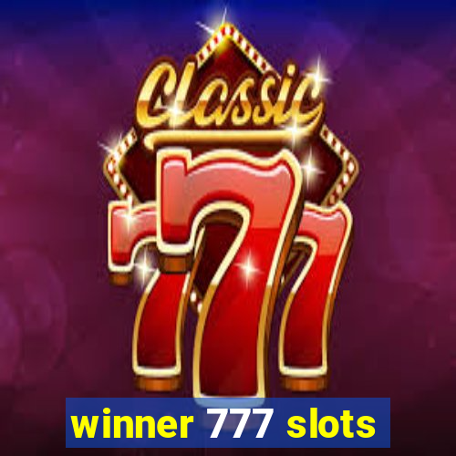 winner 777 slots