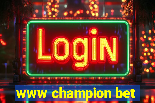 www champion bet