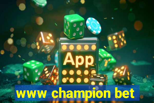 www champion bet