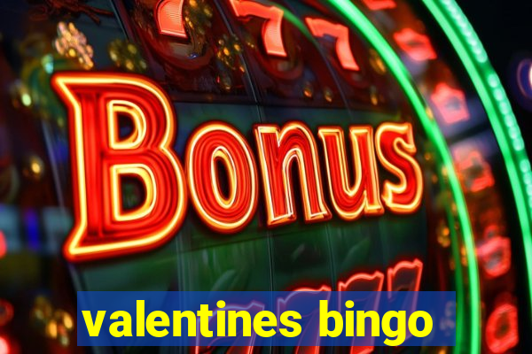 valentines bingo