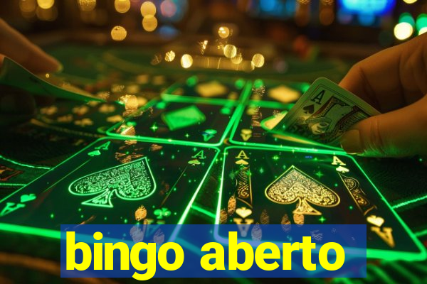 bingo aberto