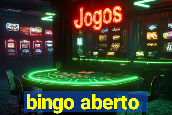 bingo aberto