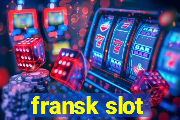 fransk slot