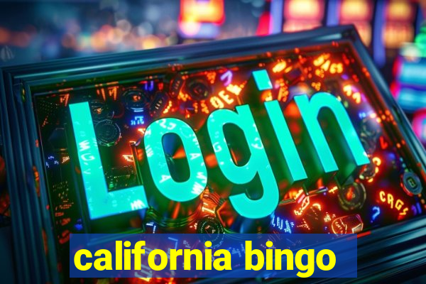 california bingo