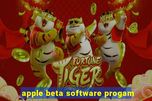 apple beta software progam