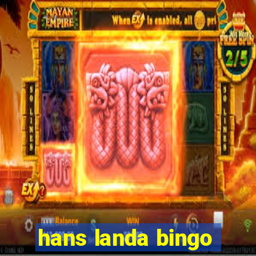 hans landa bingo