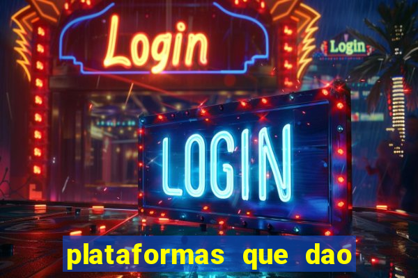 plataformas que dao bonus ao se cadastrar