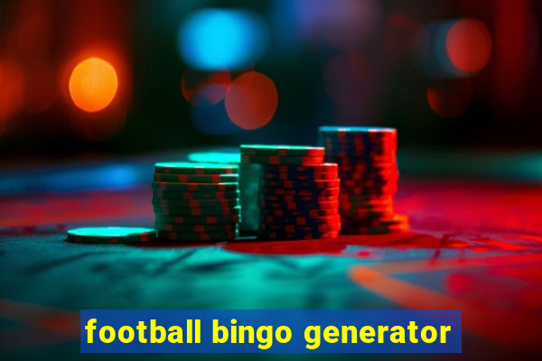 football bingo generator