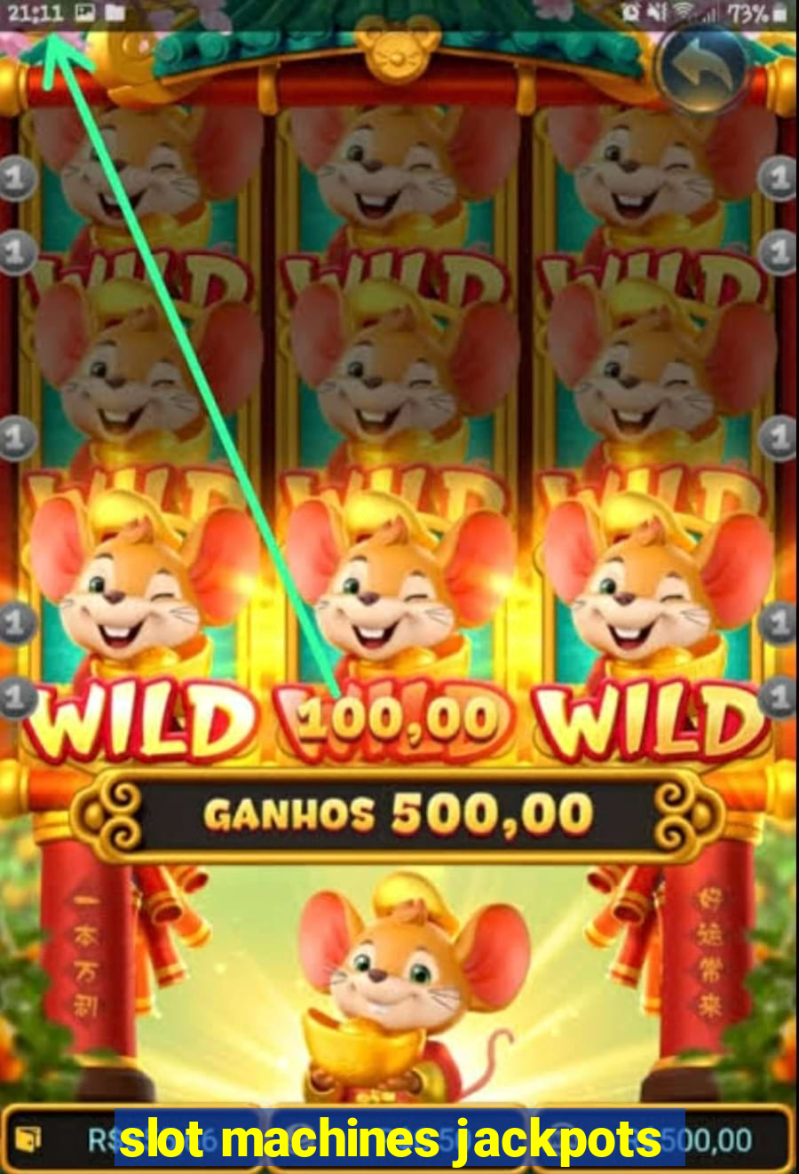 slot machines jackpots