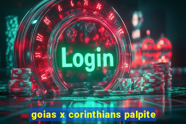 goias x corinthians palpite