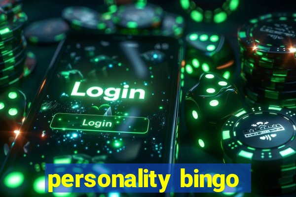 personality bingo