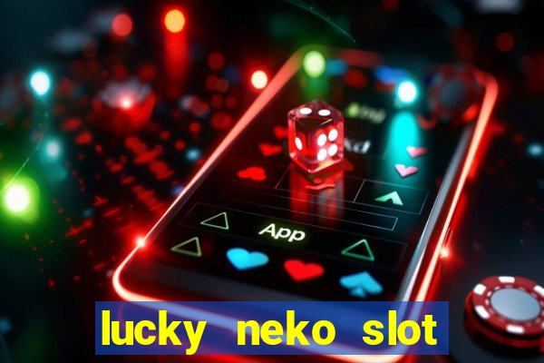 lucky neko slot logo png