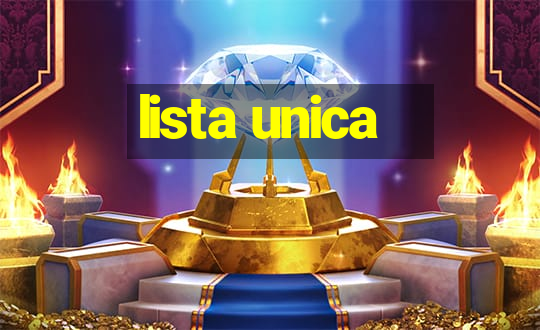 lista unica