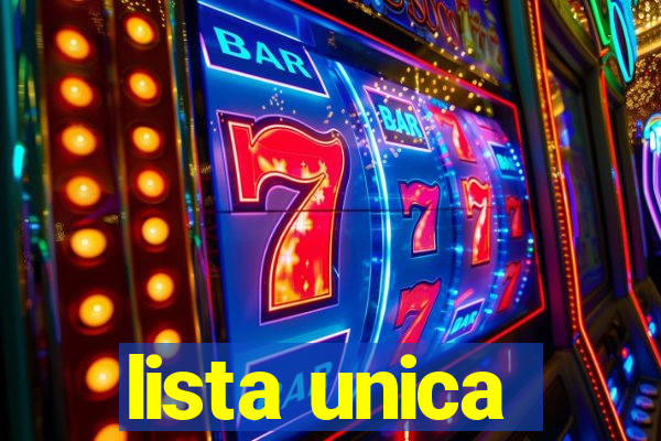 lista unica