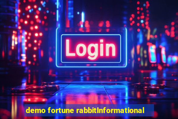 demo fortune rabbitInformational