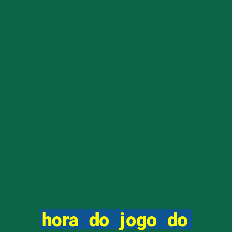 hora do jogo do palmeiras hoje