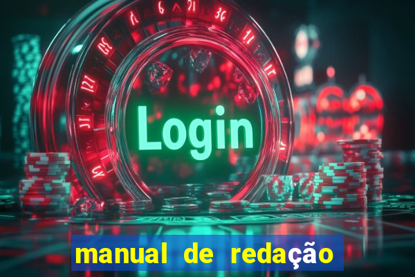 manual de redação da folha de são paulo pdf