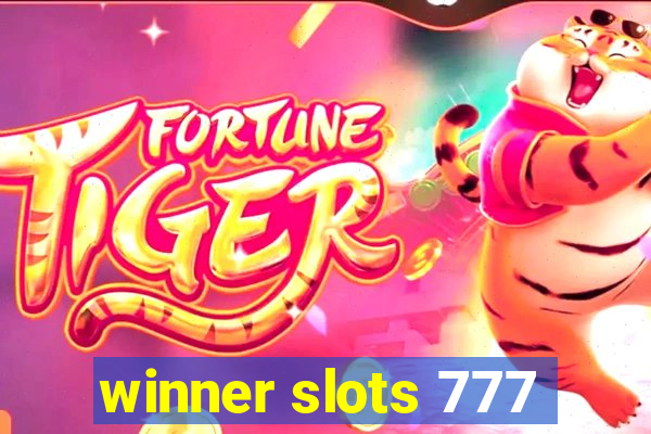 winner slots 777