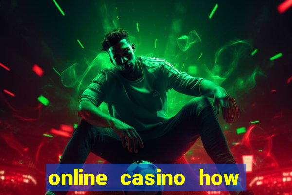 online casino how to win