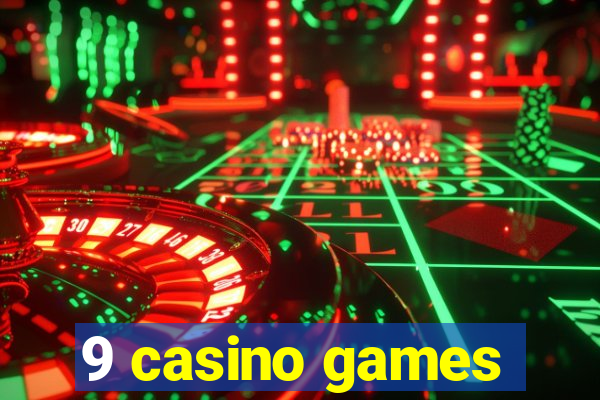 9 casino games