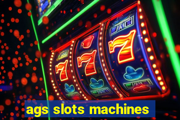 ags slots machines