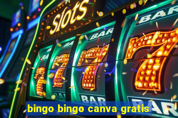 bingo bingo canva gratis