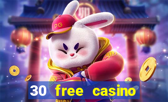 30 free casino bonus no deposit