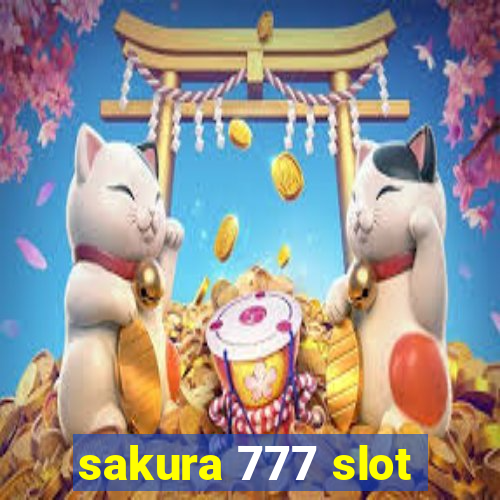 sakura 777 slot