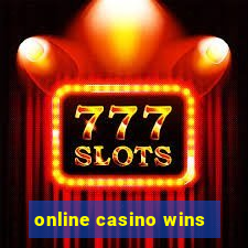 online casino wins