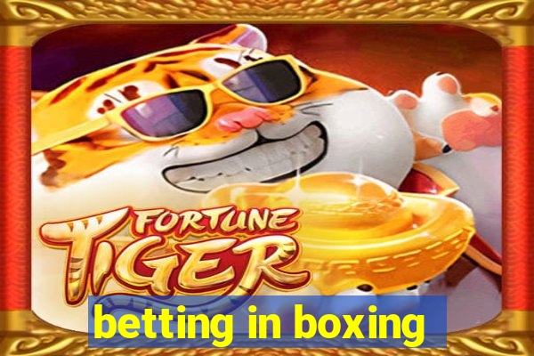 betting in boxing