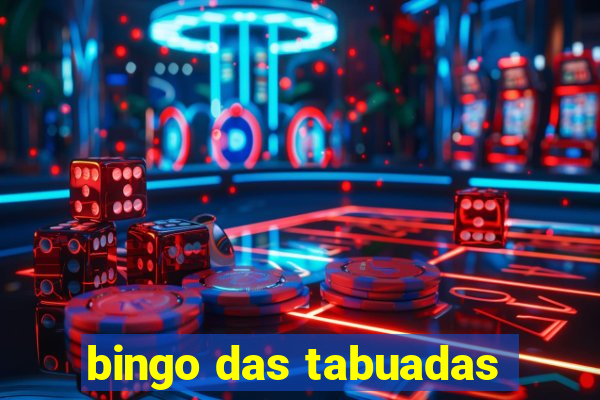 bingo das tabuadas