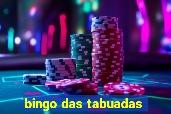 bingo das tabuadas