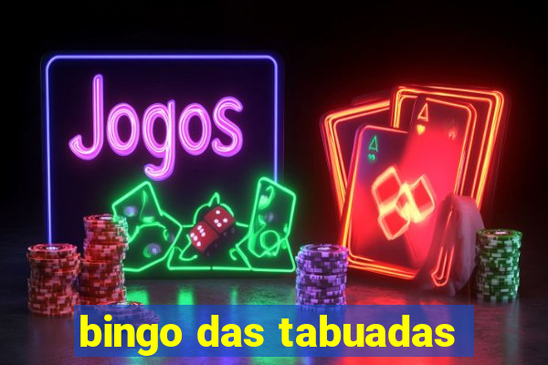 bingo das tabuadas