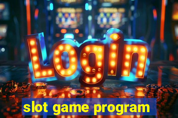 slot game program