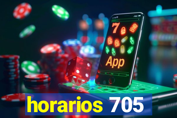 horarios 705