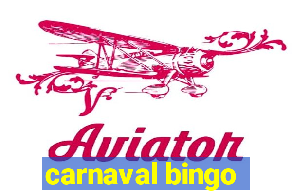 carnaval bingo