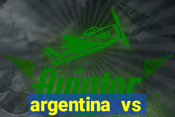 argentina vs colombia onde assistir