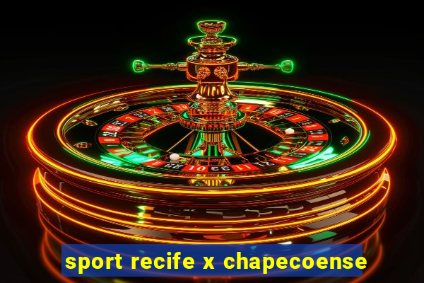 sport recife x chapecoense