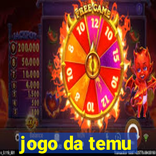 jogo da temu