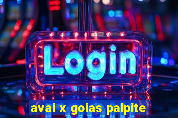 avai x goias palpite