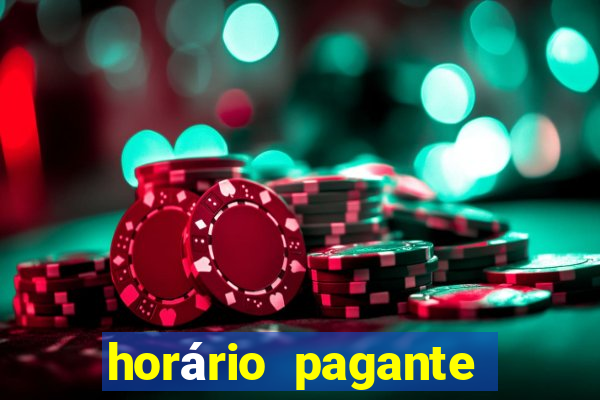 horário pagante fortune mouse