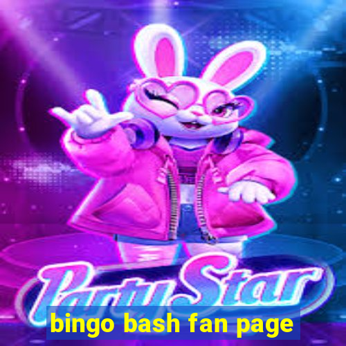 bingo bash fan page